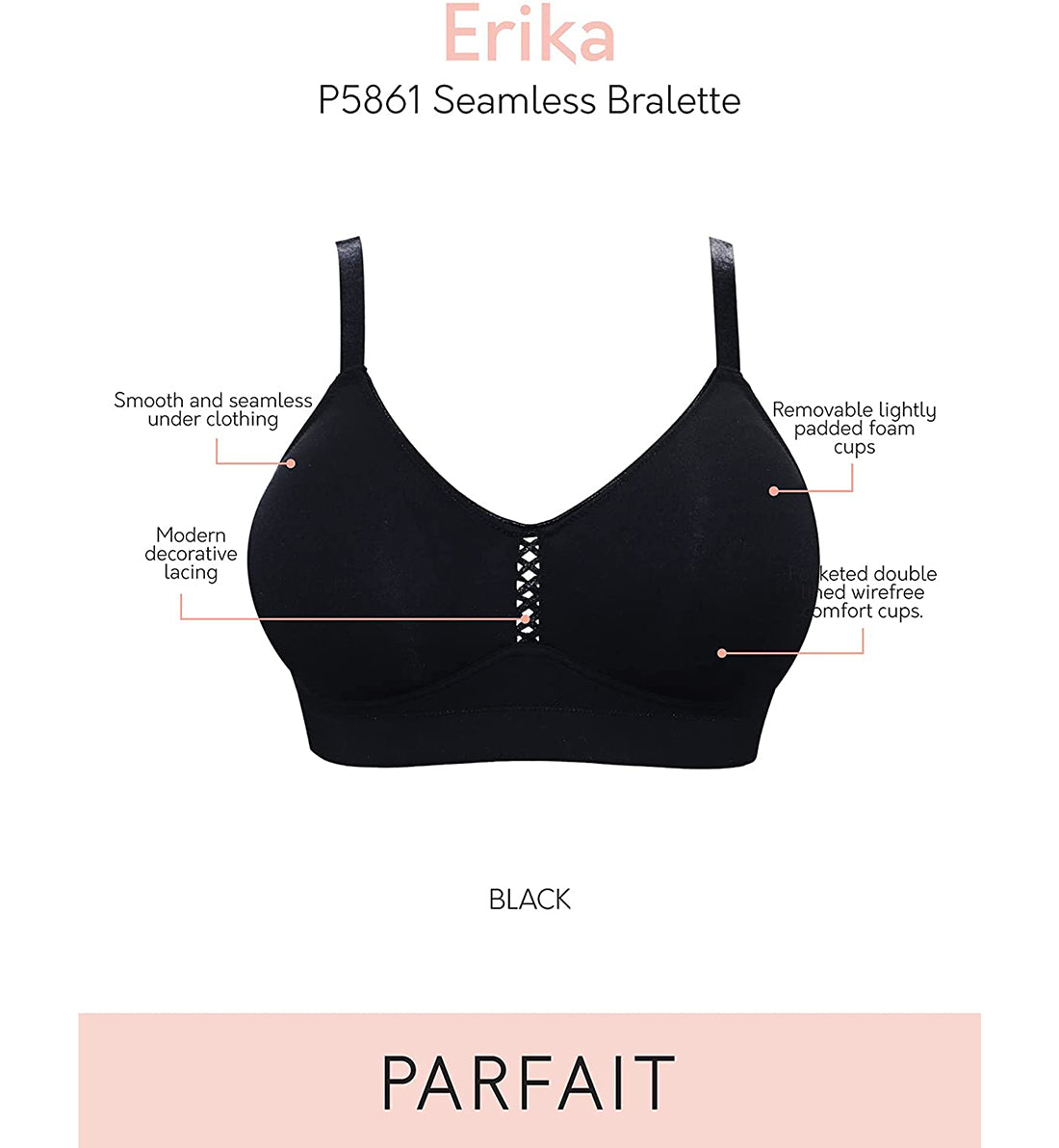 PARFAIT Fashion Women Bralette Lightly Padded Bra - Buy PARFAIT