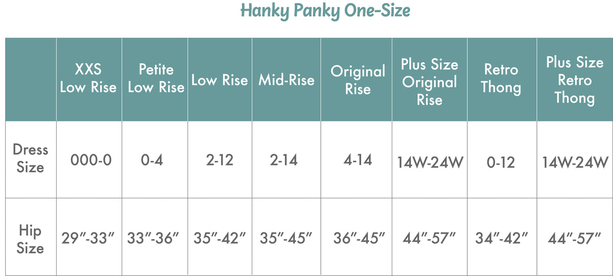 Hanky Panky 5-PACK Signature Lace Original Rise Thong PLUS (48115XPK),Extra Spice - Extra Spice,Plus Size