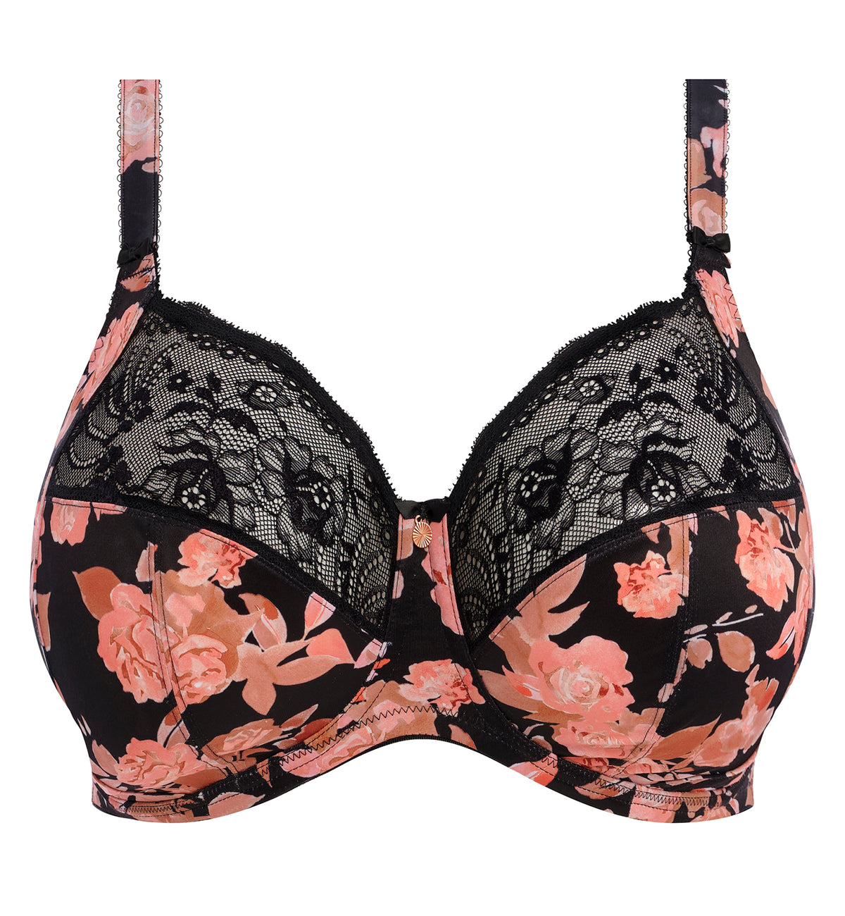 Elomi Morgan Underwire Banded Bra, Sunset Meadow at John Lewis & Partners
