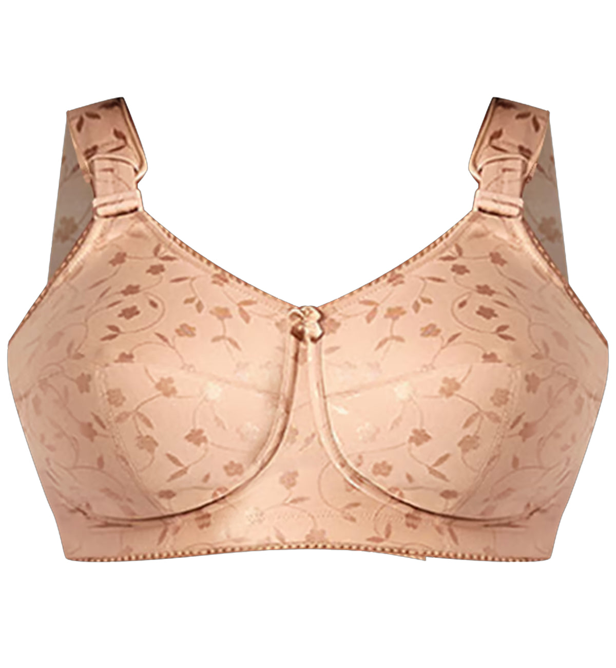 Elila Sidney Jacquard Full Support Softcup (1305),34O,Mocha - Mocha,34O