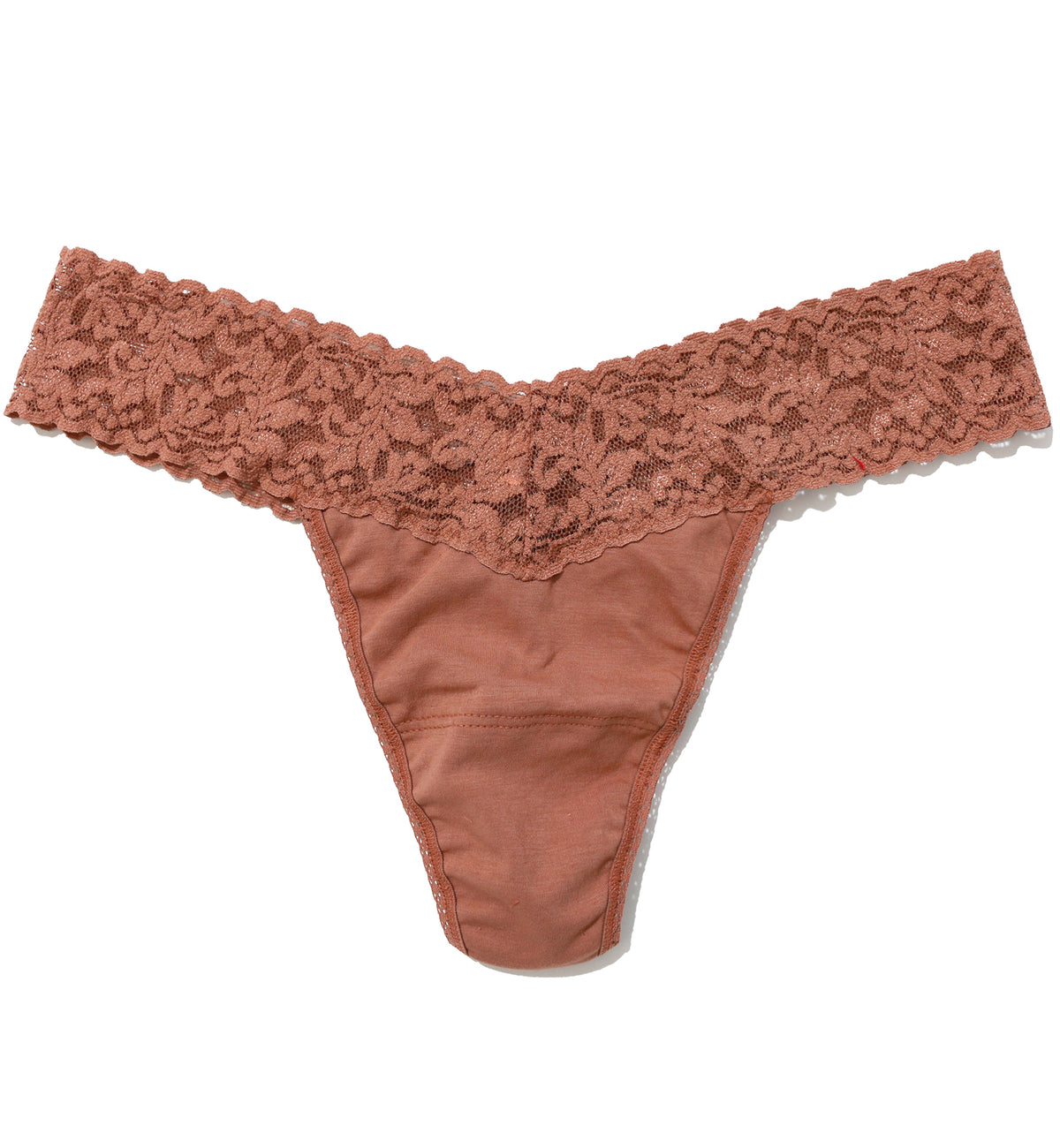 Hanky Panky Cotton Low Rise Thong (891581),Spiced Latte - Spiced Latte,One Size