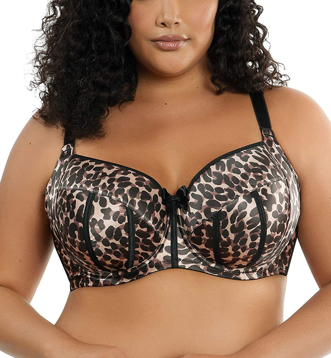 Parfait Charlotte Women's Full Figured Supportive Wired Vintage Bra  6901-Leopard Brown-36E : : Everything Else