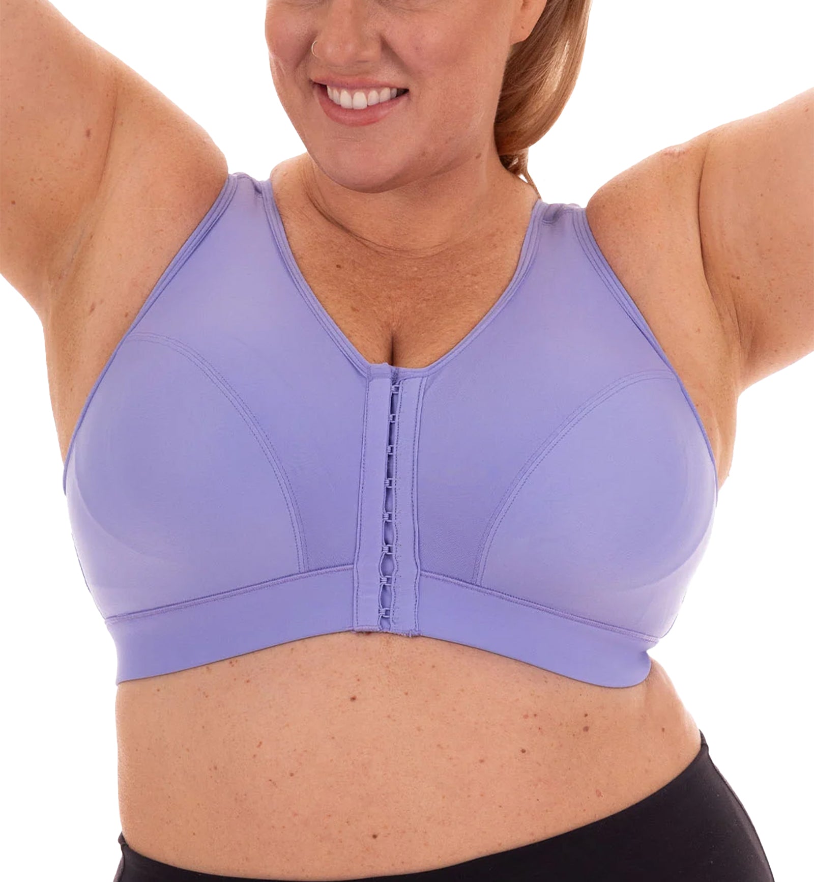 Melissa Wireless Front Closure Bralette AO-037 – The Full Cup