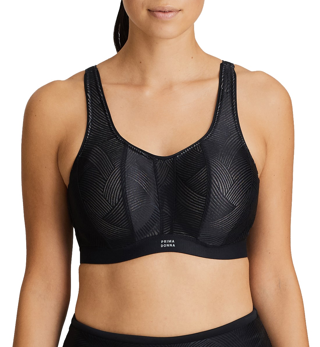 Pour Moi Energy Reach Underwire Light Padded Sports Bra (97002),32DD,Marble