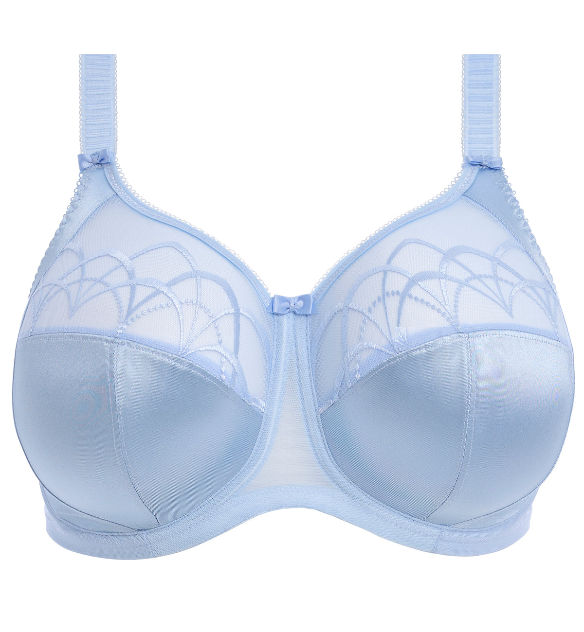 Elomi Cate Embroidered Full Cup Banded Underwire Bra (4030)- Alaska -  Breakout Bras