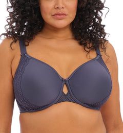 Elomi Charley Bandless Spacer Seamless Underwire Bra (4383)- Storm -  Breakout Bras
