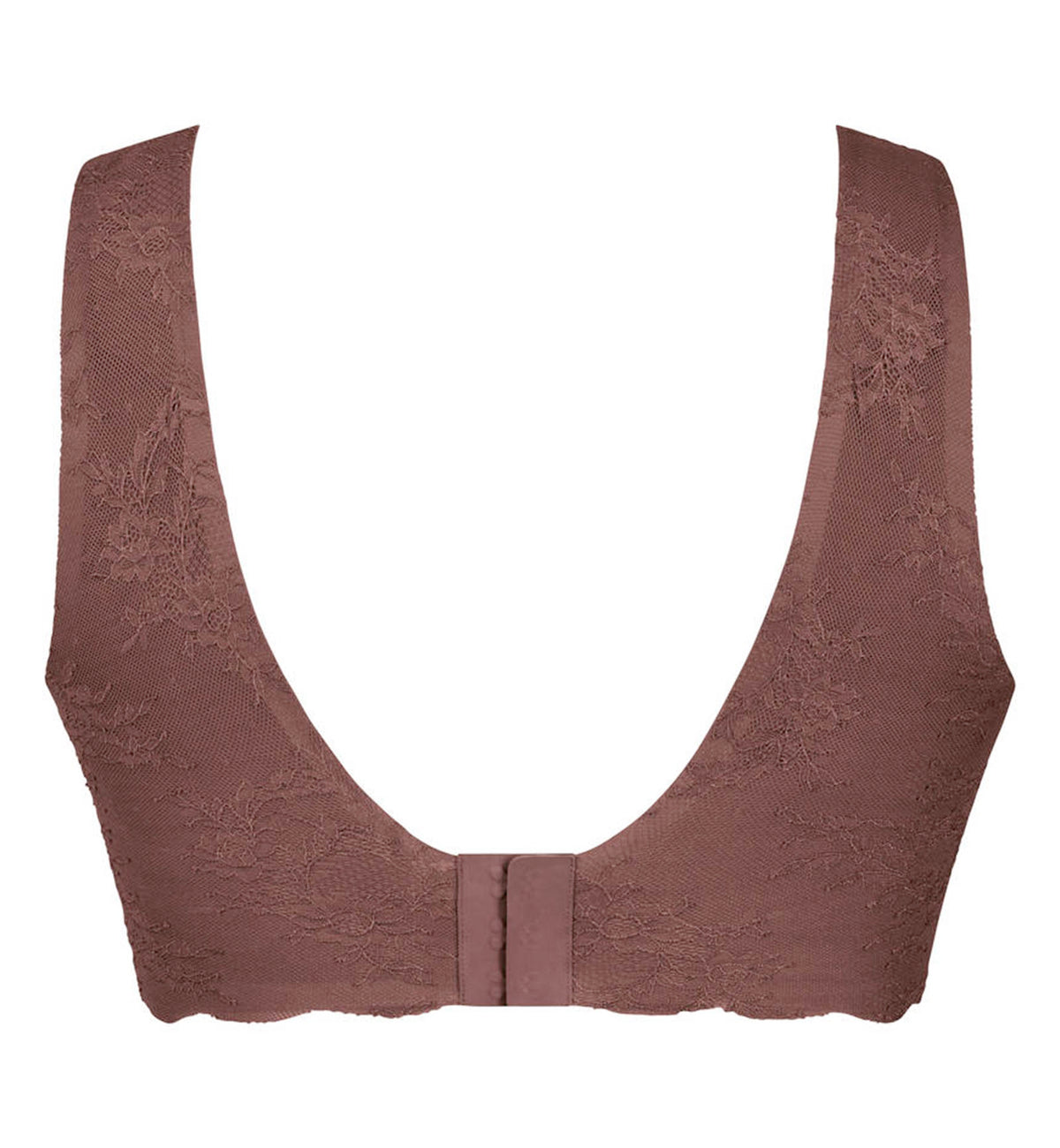 Anita Essentials Lace Lightly Padded Bralette (5400)- Berry - Breakout Bras