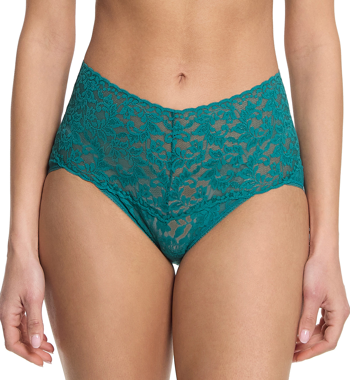 Hanky Panky Retro Lace V-kini (9K2124),Small,Northern Lights - Northern Lights,Small