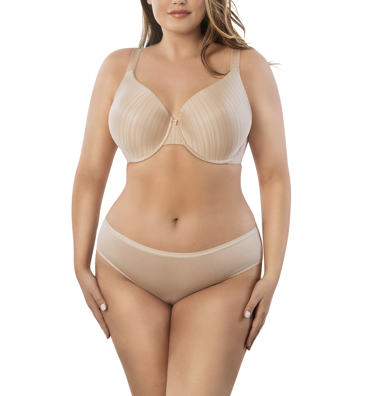 Nude extra support full coverage underwire full cup bra | THALIA |  Empreinte Official Boutique